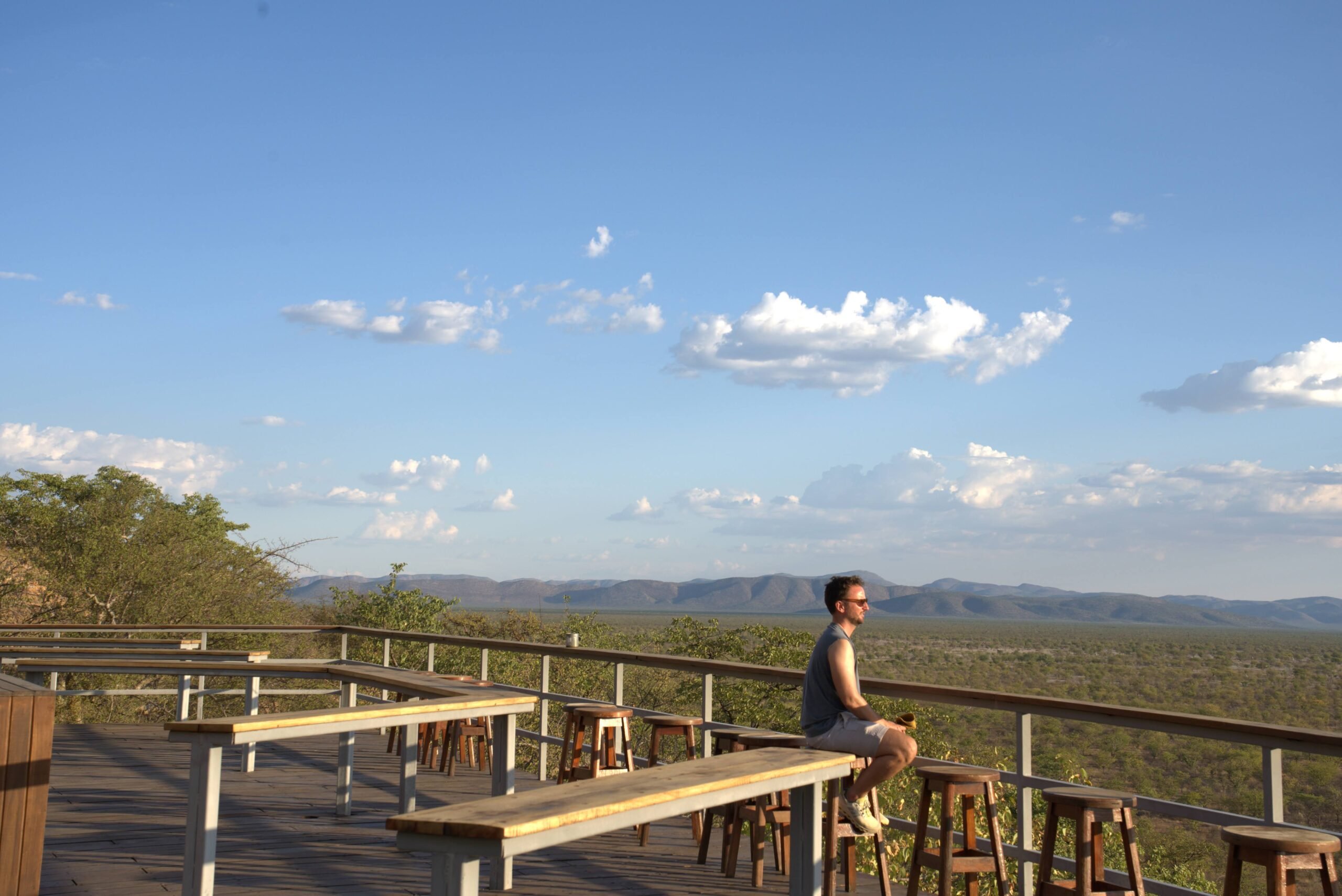 Chris-enjoying-the-view-damaraland