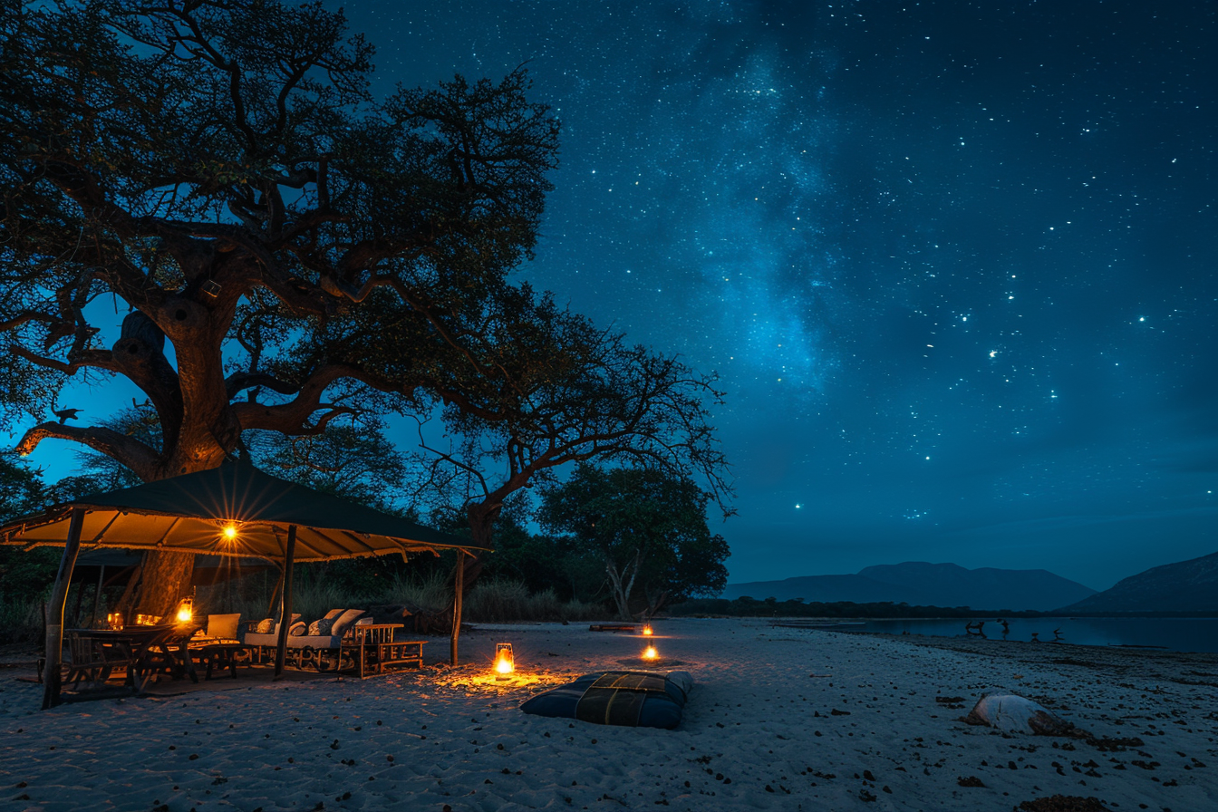 u6342594373_Open-air_camp_in_Mana_Pools_with_roll-out_beds_un_8bfc800b-6c91-44d3-930f-e3cbec5a1cad_0