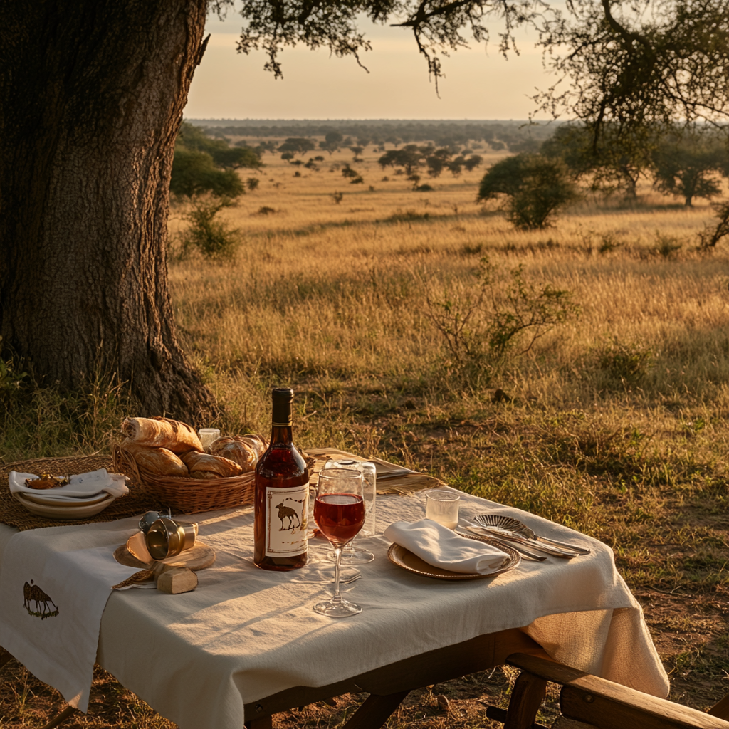 u6342594373_Picknicktisch_im_afrikanischen_Busch_gedeckt_mit__5abce400-4126-4d3e-a7bb-fe7e7ad03e4c_3