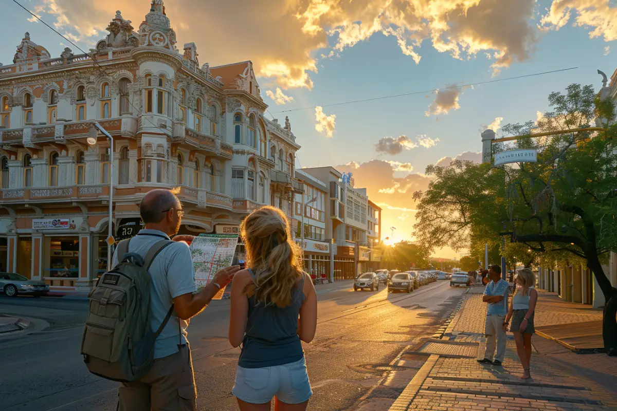 Windhoek City Tour Meet Greet Group Guide Map — Namibia Buddy Reise